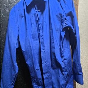 Vibrant Blue Long Sleeve Shirt